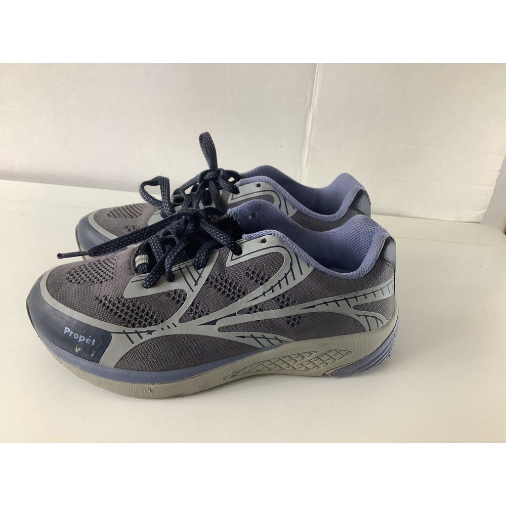 Propet One LT Walking Shoes Sneakers Women's Size 8 Lavender Gray Athletic